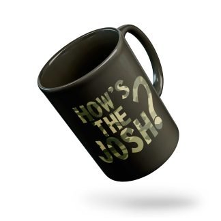 Hows the Josh Classic black mug - [11 Oz, 350 ml, Pack of 1]