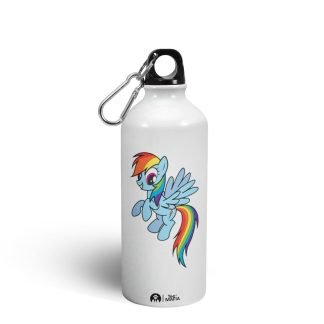 Tee Mafia - 55Unicorn Cute Scenario Unicorn Sipper Bottle | Unicorn Bottle | Cartoon Sipper Bottle | Designer Sipper Bottles | Printed Sipper Bottle - [600 Ml, Multi-Color]